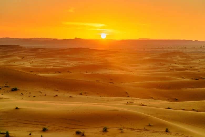 Sunrise or Sunset in the Merzouga Desert - Image 7