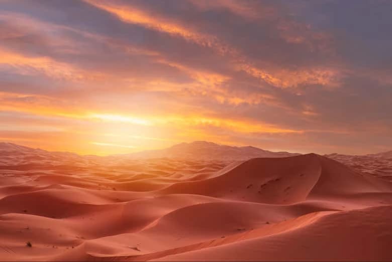 Desert Sunrise or Sunset in Merzouga - Image 2