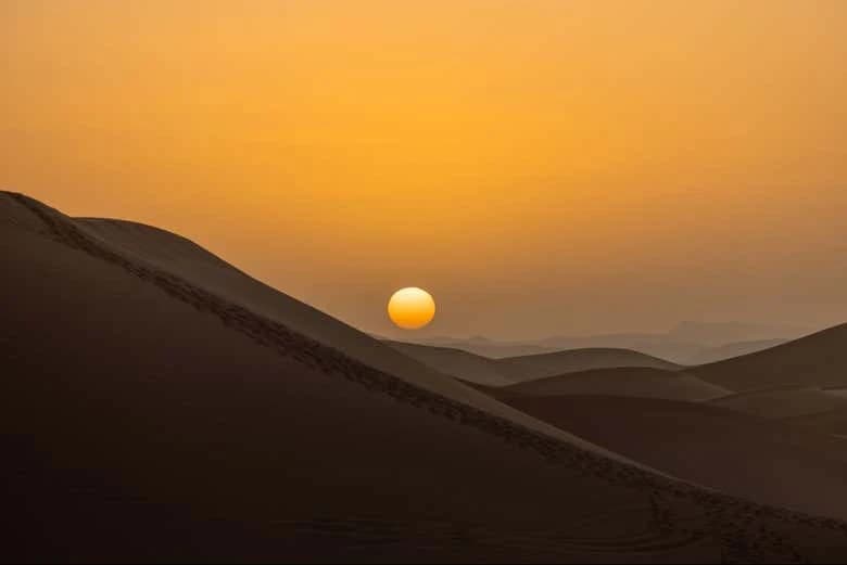 Sunrise or Sunset in the Merzouga Desert - Image 2